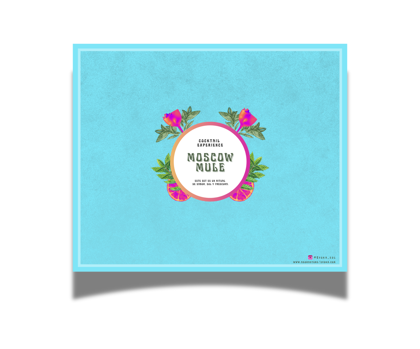 Set Moscow Mule premium EVOKA – regalo elegante para sorprender