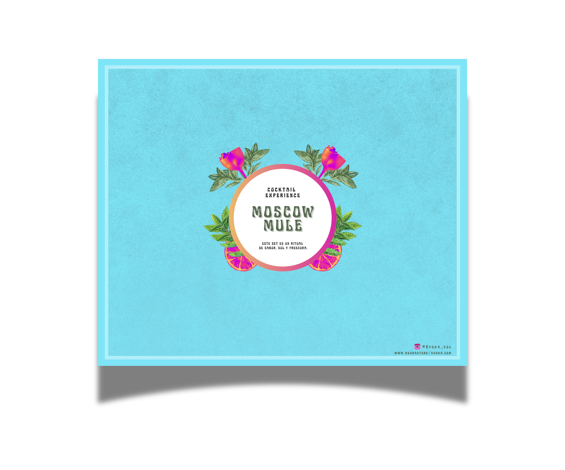 Set Moscow Mule premium EVOKA – regalo elegante para sorprender